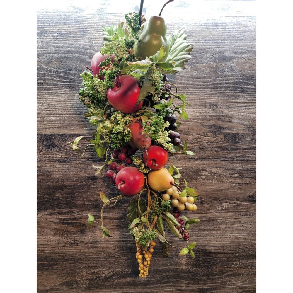 Vintage Home Interiors Sonoma Villa Fruit Swag
